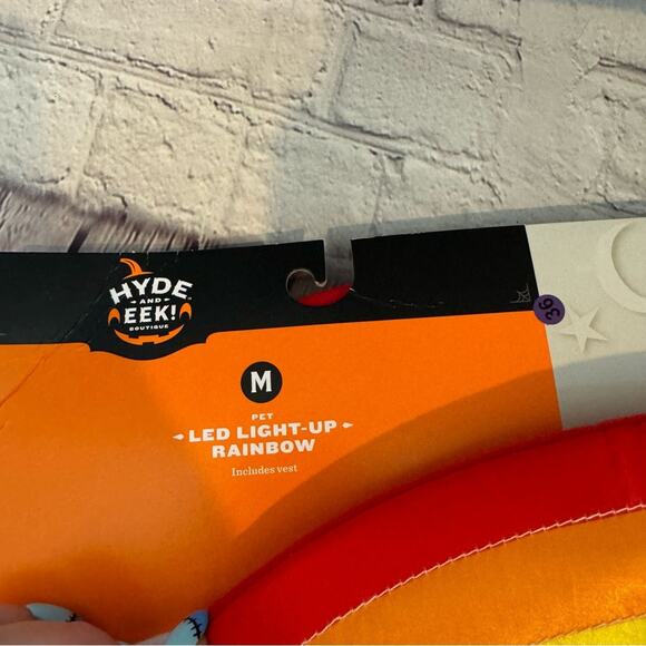 Target Hyde & EEK Light Up Rainbow Dog Halloween Costumed - Picture 2 of 4